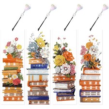 Adult Diamond Art Bookmarks Diamond Painting DIY Kit with Personalized