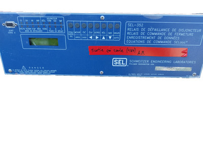 Schweitzer Engineering SEL-352 Relay Protection I/O Module 6 Analog 12 Digital