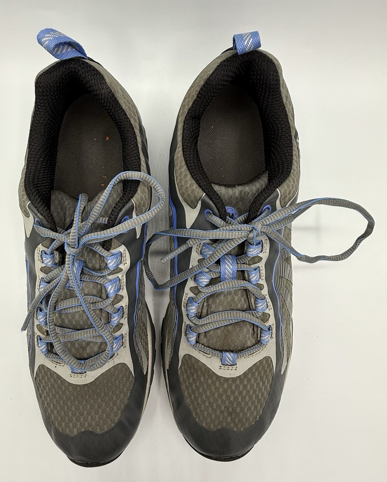 Scarpe da ginnastica Merrell Siren Edge Vibram grigio blu trail escursionismo J35516 taglia 9 5