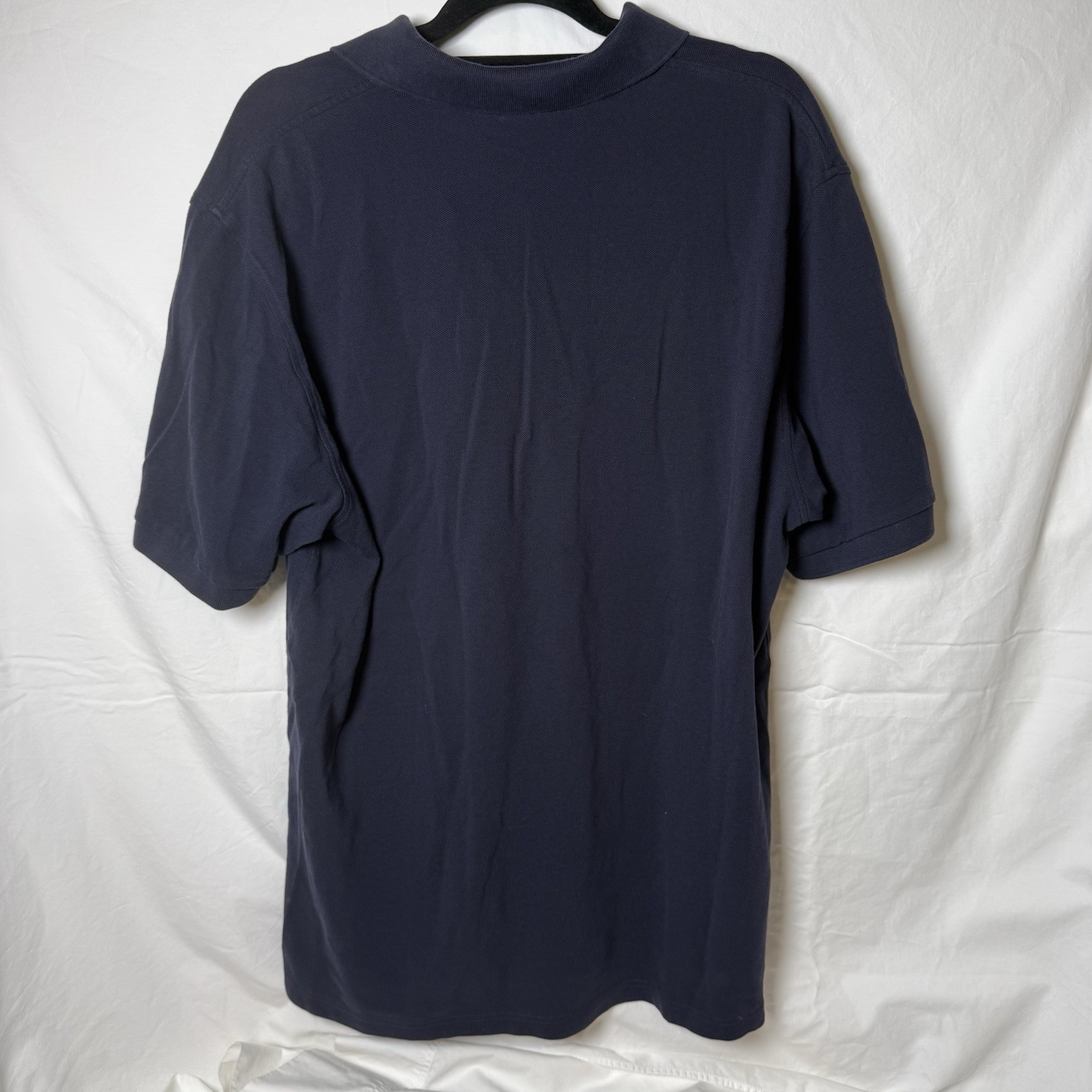 Brooks Brothers 1818 Men's Navy Polo Shirt with Embroidered Logo Size XL Gold thumbnail 6