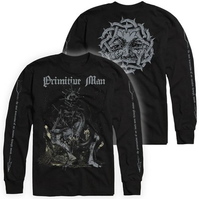 PRIMITIVE MAN Observance Longsleeve Shirt NEW! Relapse Records LS4849