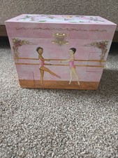 Enchantmints Black Ballerina musical Jewelry Box for Girls - New Without Box