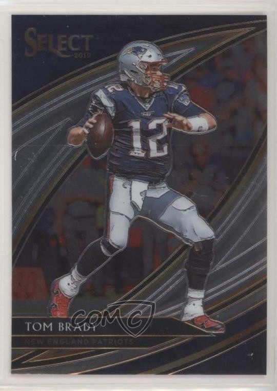 2019 Panini Select Field Level Tom Brady #201 h3a