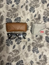Ray-Ban Meta Wayfarer Gen 2 Matte Black Polarized Glasses Excellent WITH CASE