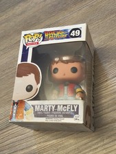 Image of Funko Pop Movies 49 Marty McFly Back to the Future Vinyl Figure