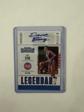 Dave Bing 2020-21 Contenders Legendary Contenders Auto /99 Detroit Pistons HOF