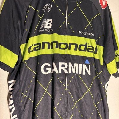 Castelli Cannondale-Garmin Team 2.0 cycling jersey Mens M Black