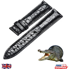 Crocodile Leather Strap High-grade Alligator Grain Genuine Leather Watch Band