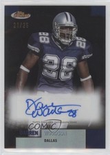 2024 Topps Finest Flashback Black Refractor 21/25 Darren Woodson Auto 0c3