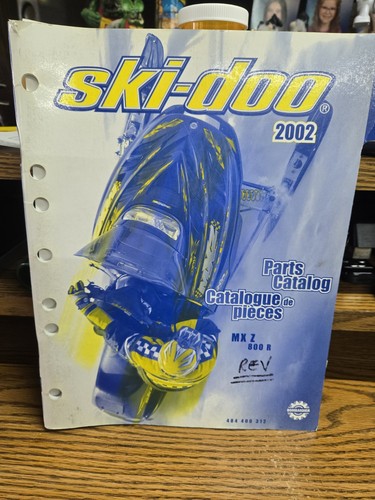 SKI-DOO 2002 PARTS CATALOG MXZ 800R 484 400 312 PLUS 2003 REVSUMMIT 800 X INFO