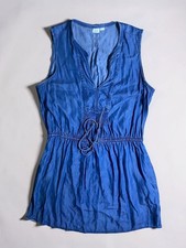 GAP Blue Denim Sleeveless Dress Size Large Shirt Tunic