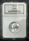 1953 P ** Washington Silver Quarter ** NGC MS66 **