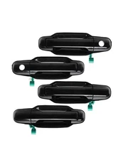 4Pcs Exterior Front & Rear Side Door Handle w/ Keyhole Set Fit 03-09 Kia Sorento