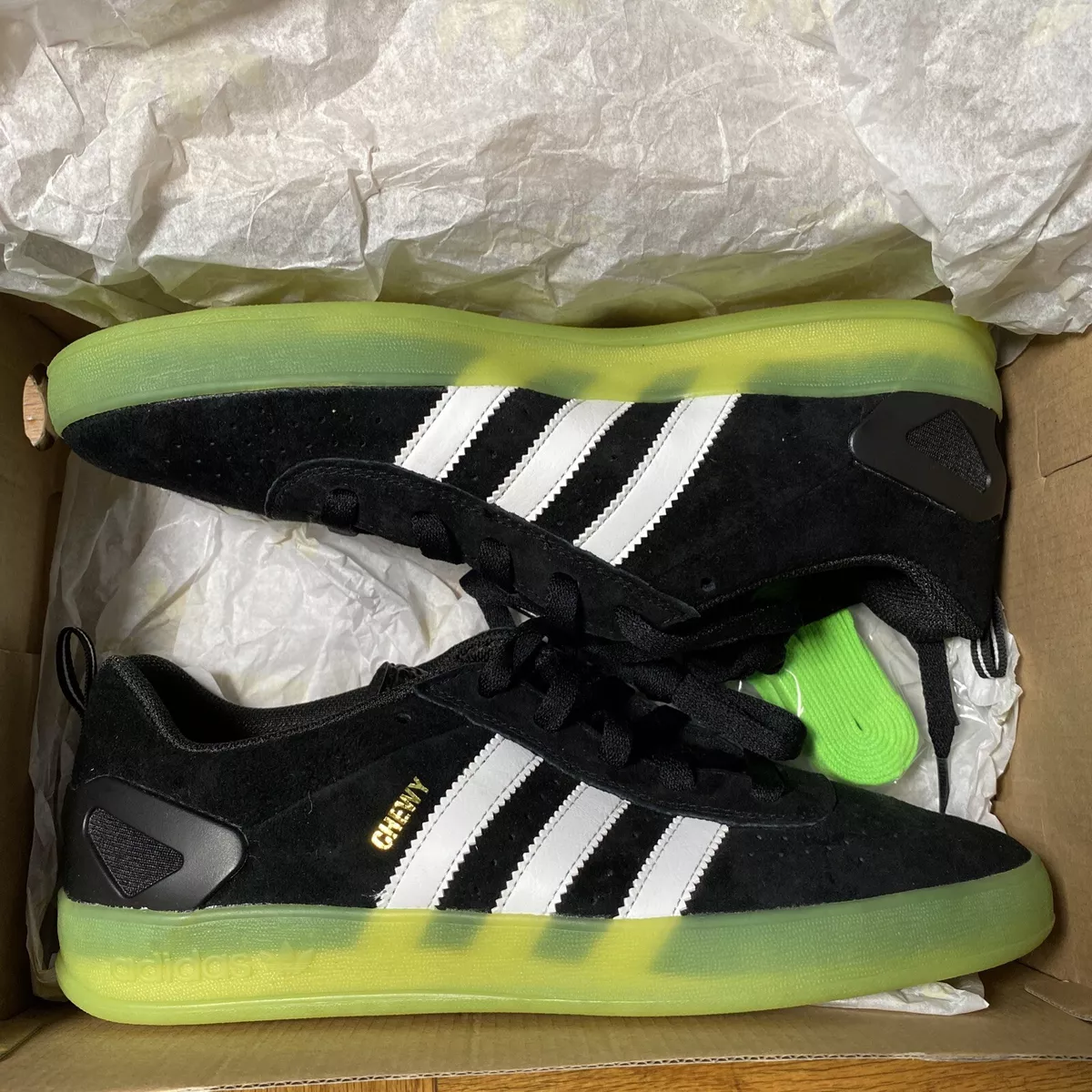 Size 7.5 - adidas Palace Pro x Chewy Cannon Green | eBay