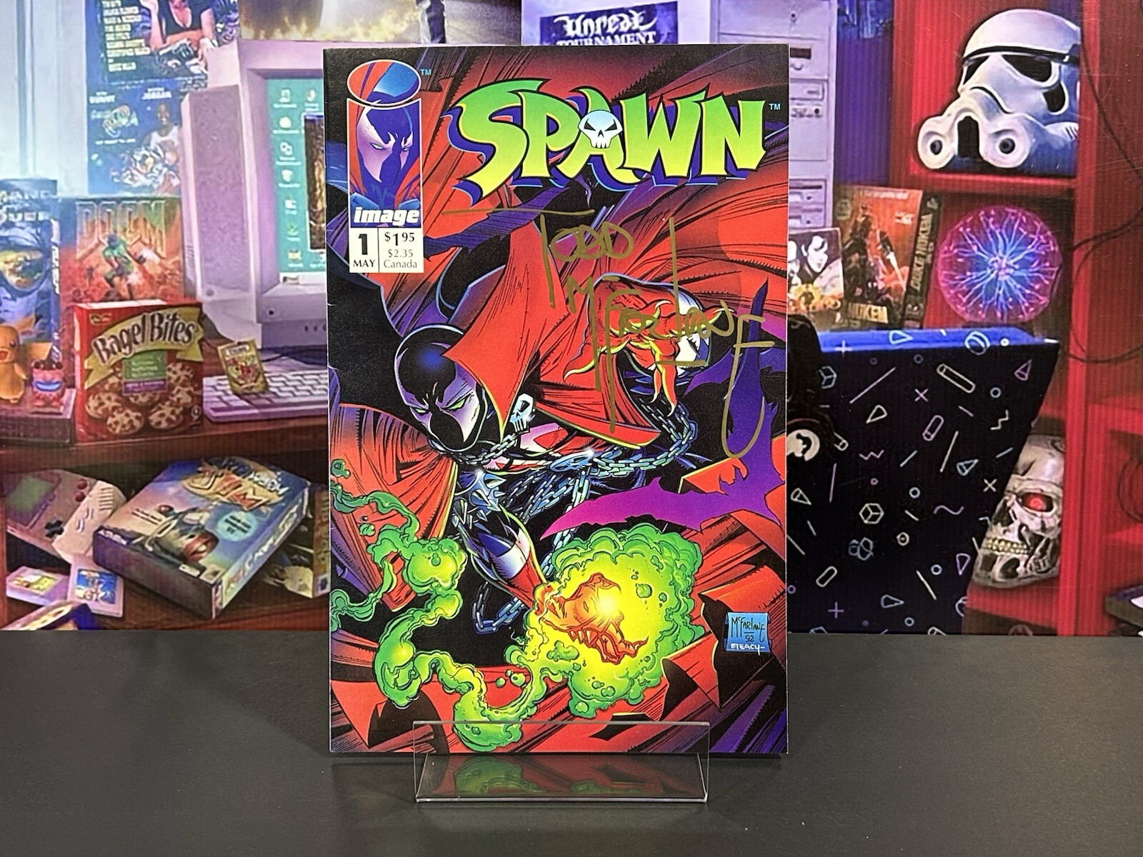 Spawn #1 Signed By Todd McFarlane Image Comics 1992 Auto | eBay