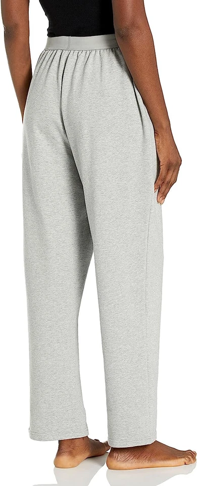 Calvin Klein Women's Embossed Icon Lounge Sleep Pants, Grey Heather, Medium - Image 2 of 2