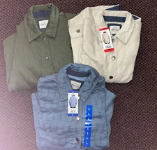 Jachs Girlfriend Quilted Chore  Jacket WHITE M,BLUE S,M,L,XXL GREEN S 1791105