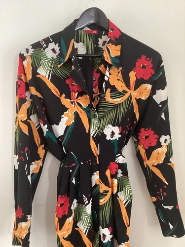 Gorgeous Kitri Black Floral Dress, UK Size 10, Very Good Condition - Picture 3 of 8