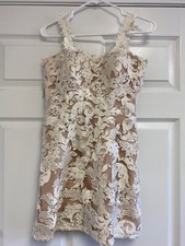 sherri hill lace dress, short cocktail style, size 2, worn once