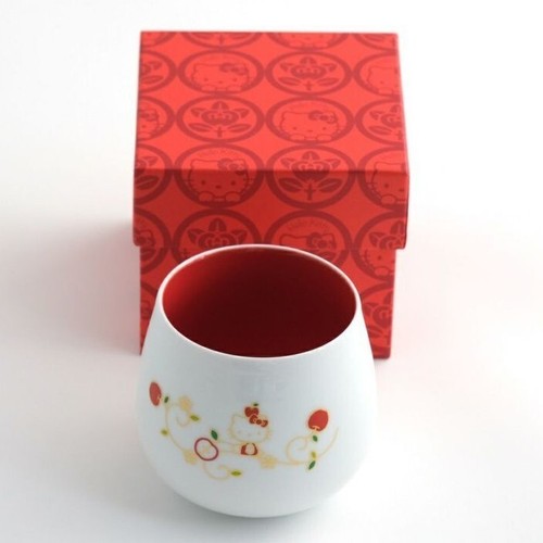 TACHIKICHI Sanrio Hello Kitty Apple Arabesque Cup and Pot Porcelain JAPAN NEW - Picture 35 of 35