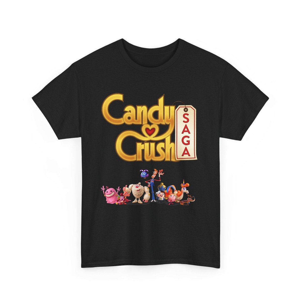 Candy Crush T-Shirt, Unisex Shirt, Colorful Tee, Graphic Tee