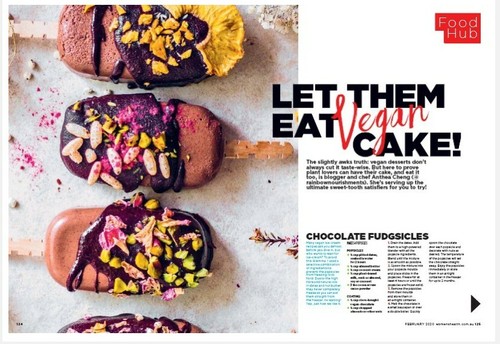 Australian Women’s Health February 2020 Tiffiny Hall, Elsa Pataky Recipes, Vegan - Picture 11 of 13