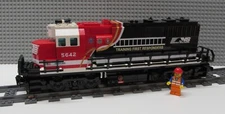 Custom Train Norfolk Southern GP40 First Responders Engine Read Item Description