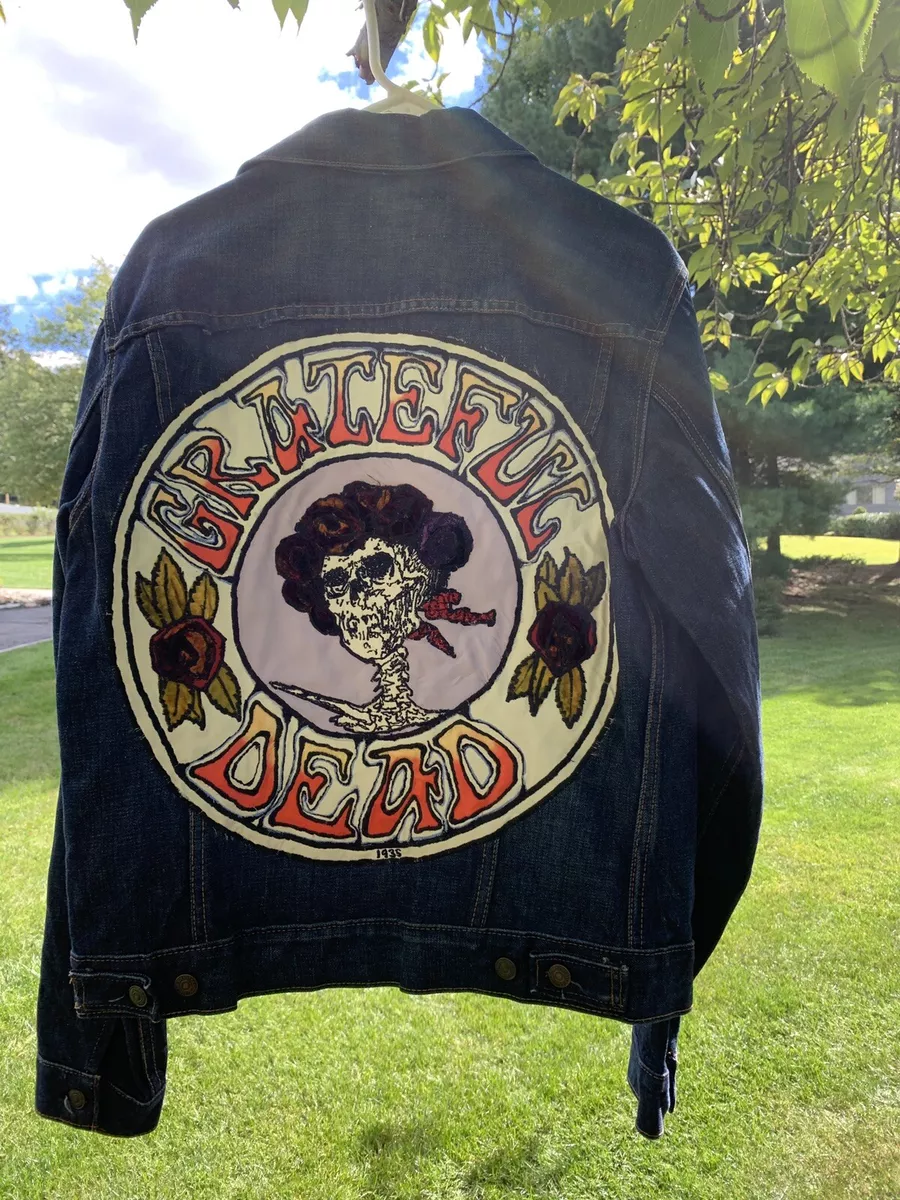 Vintage Grateful Dead Embroidered Levi s Denim Jacket