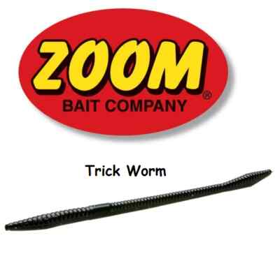 ZOOM 6 1/2'' Trick Worm - Choice of Colors