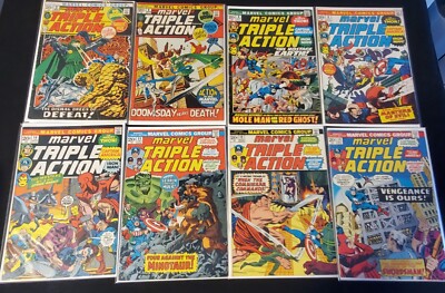 Marvel Triple Action (25 Issues) Giant-Size #1 And #2