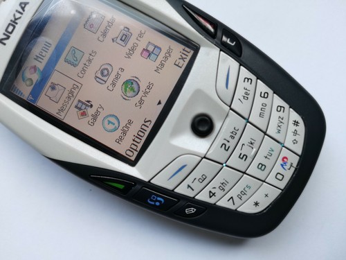 Nokia 6600 Original Téléphone Portable Bluetooth Caméra Débloqué GSM Triband Noir - Photo 6 sur 7