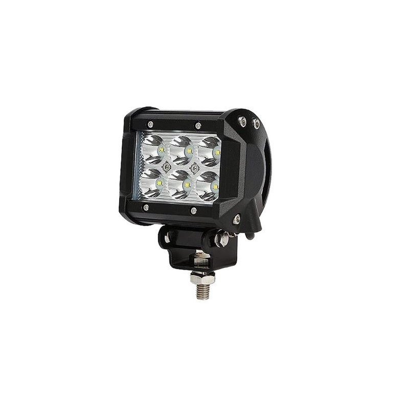 Lampe LED rectangulaire universelle 18W 9-32V pour camion et tracteur