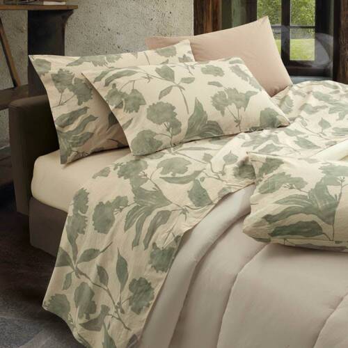 Complete double bed sheets in Gabel Naturae GOLFO cotton - Picture 1 of 1