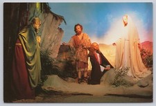 Postcard CHRISTUS GARDENS Gatlinburg, Tennessee John the Baptist preaching