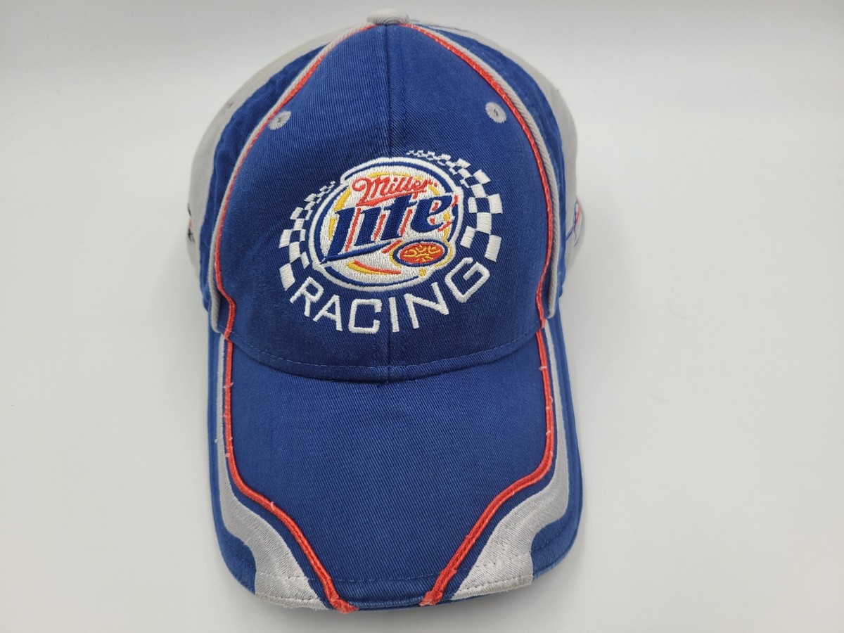 帽子 [2] Kurt Busch Nascar Trucker Cap NASCAR Men's Kurt Busch New Era Black Trucker Mesh Adjustable Hat