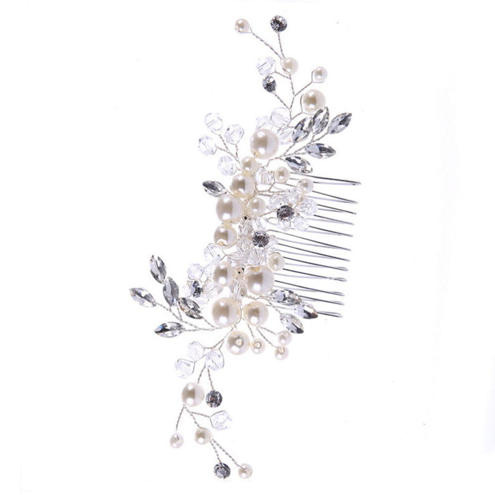 Side Hair Piece Bridal Rhinestone Bridal Comb Wedding Hair Accessories