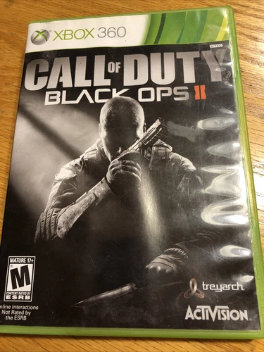 Call of Duty: Black Ops II (Microsoft Xbox 360, 2012)Case And Manual Only no Gam
