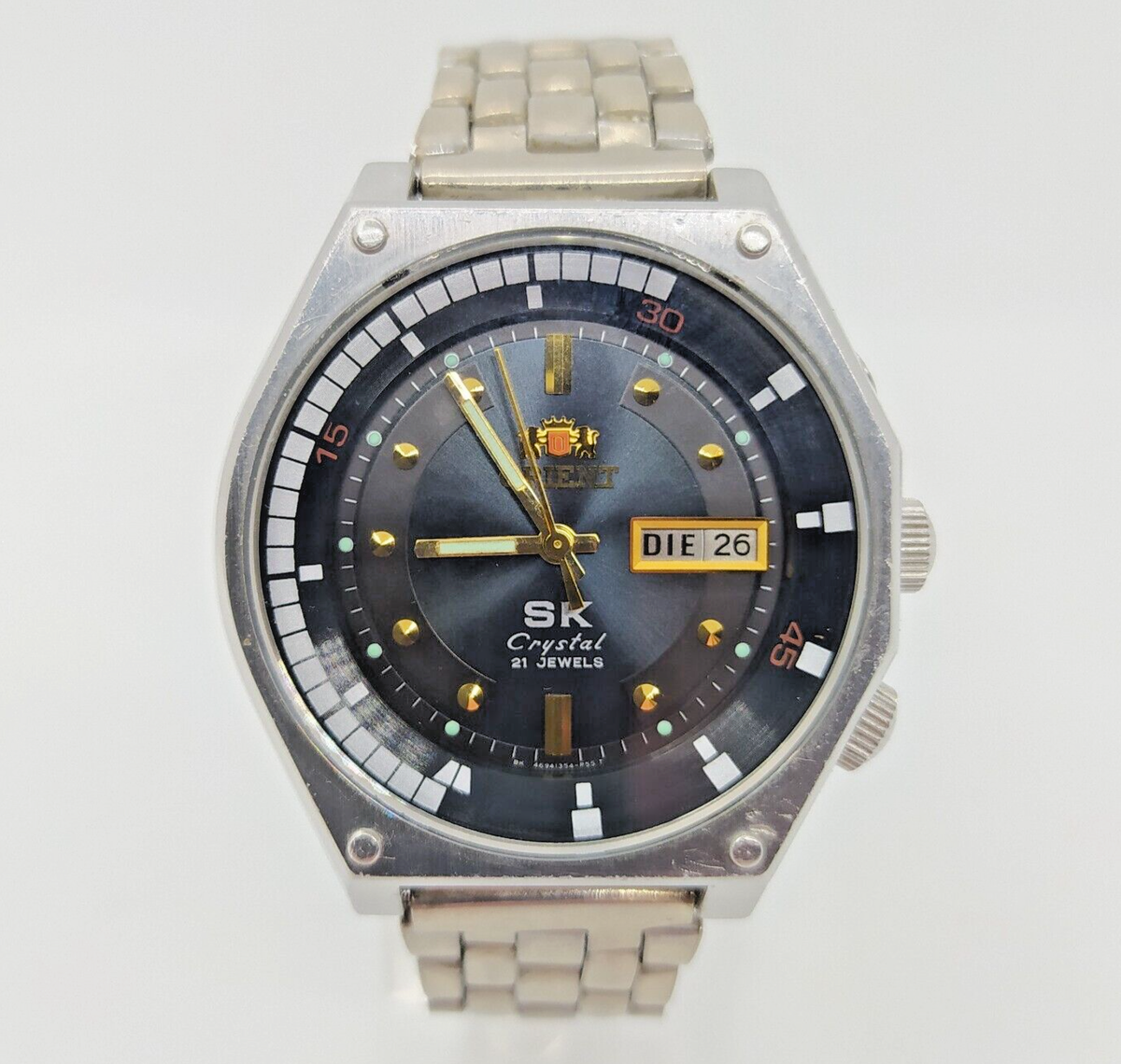 VINTAGE Orient Watch Automatic watch SK crystal 21 JEWELS Original