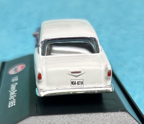 MODEL POWER MINIS HO SCALE 1955 CHEVY BEL AIR 19241 DIE CAST METAL NEW NOS 1:87 - Picture 4 of 11