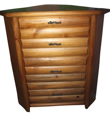 Kids Furniture American Signature Camp Granada Pine Corner Chest