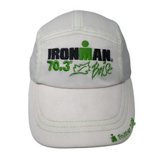 Ironman 70.3 Boise Strapback 5 Panel Hat White One Size Headsweats