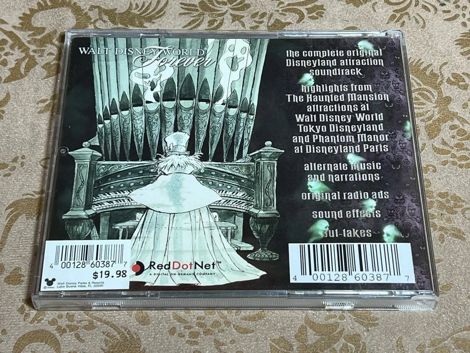 Disney Haunted Mansion The Complete Original Disneyland Attraction Soundtrack CD - Image 2 of 4