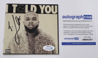 【サイン入りオリジナル】リカルド・ゴンザレス　A Time To Shine Tory Lanez signed Autographed 