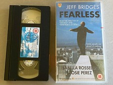EARLESS - JEFF BRIDGES, ISABELLA ROSSELLINI  VHS VIDEO