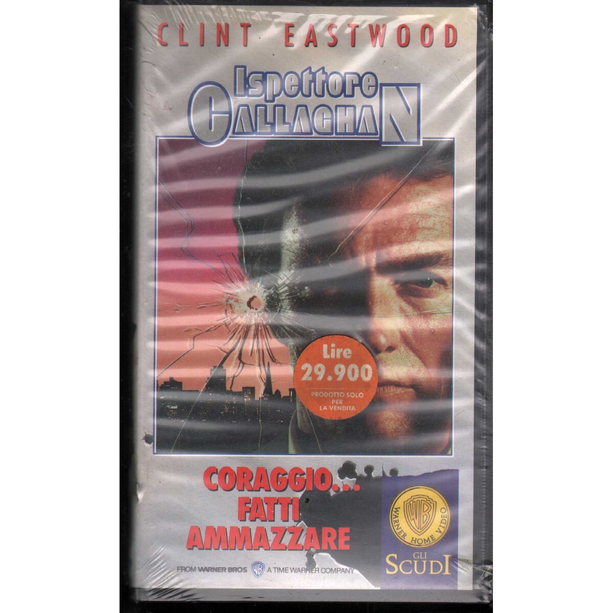 Courage, Get Killed VHS Clint Eastwood Univideo - PIV61341 Sealed
