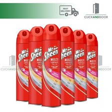6 x Mr Sheen Multi-Surface Polish Spray Magnolia & Cherry Blossom 250ml