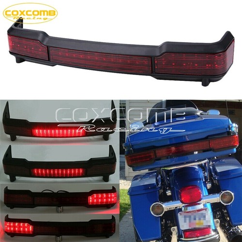 LED Brake Trunk Tail Turn Light Lamp Tour Pack for Harley Touring King 1997-UP - Picture 2 of 12