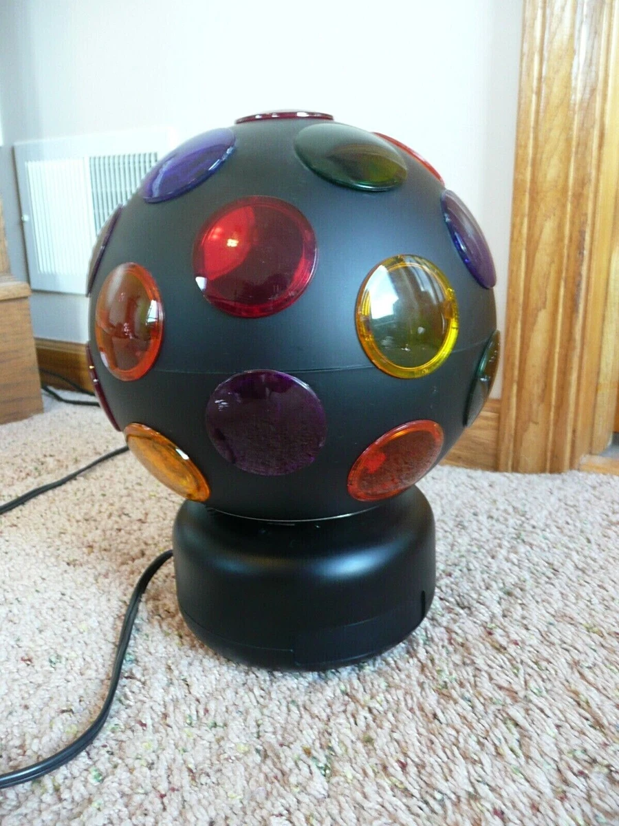 Vintage Electric Multi Color Rotating Disco Globe Ball of Lite