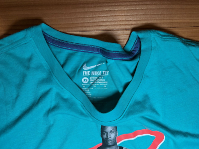 Vintage 34 Bo Knows Jackson Teal Green Nike T-shirt Tee Air
