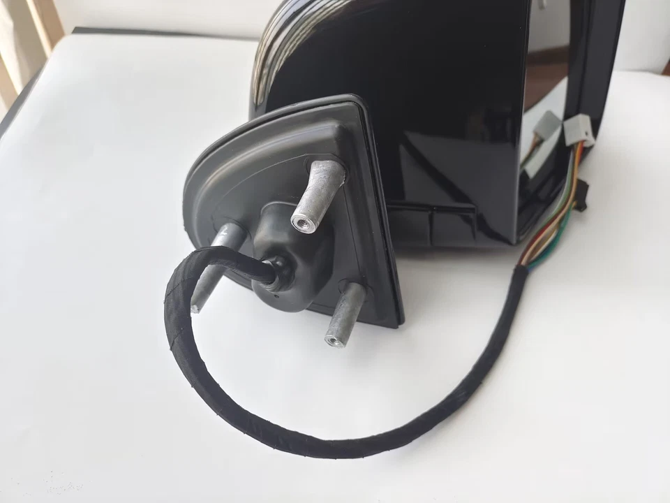 Espejo retrovisor lateral derecho pasajero negro apto para Mercedes Benz ML63 ML350 W164 X164 2005-11 Foto 4 de 4